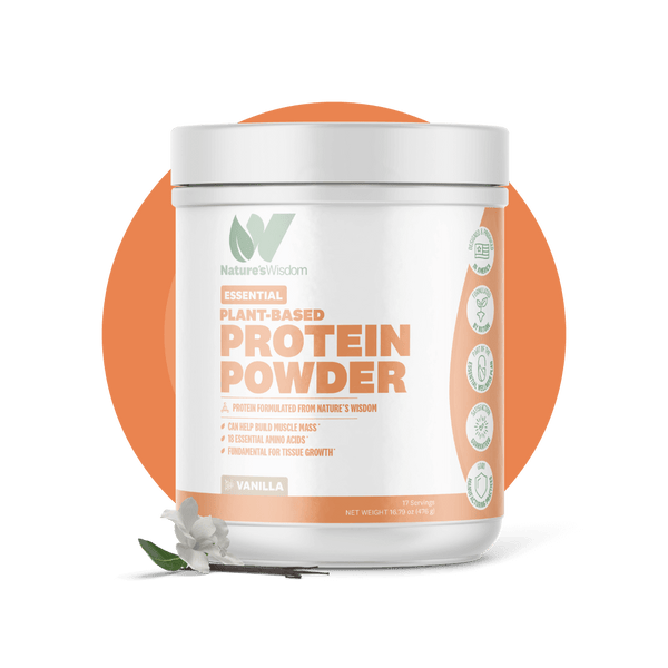 Essential Plant-Based Vanilla Protein Powder